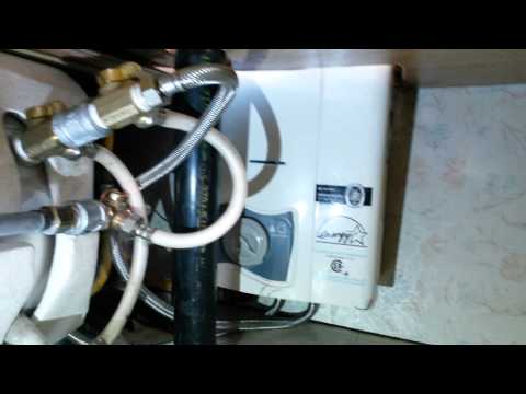 how to vent electric water heater