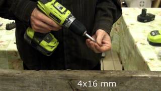 Обзор аккумуляторная дрель (шуруповерт) Ryobi RCD1802 и аккумуляторы системы ONE+