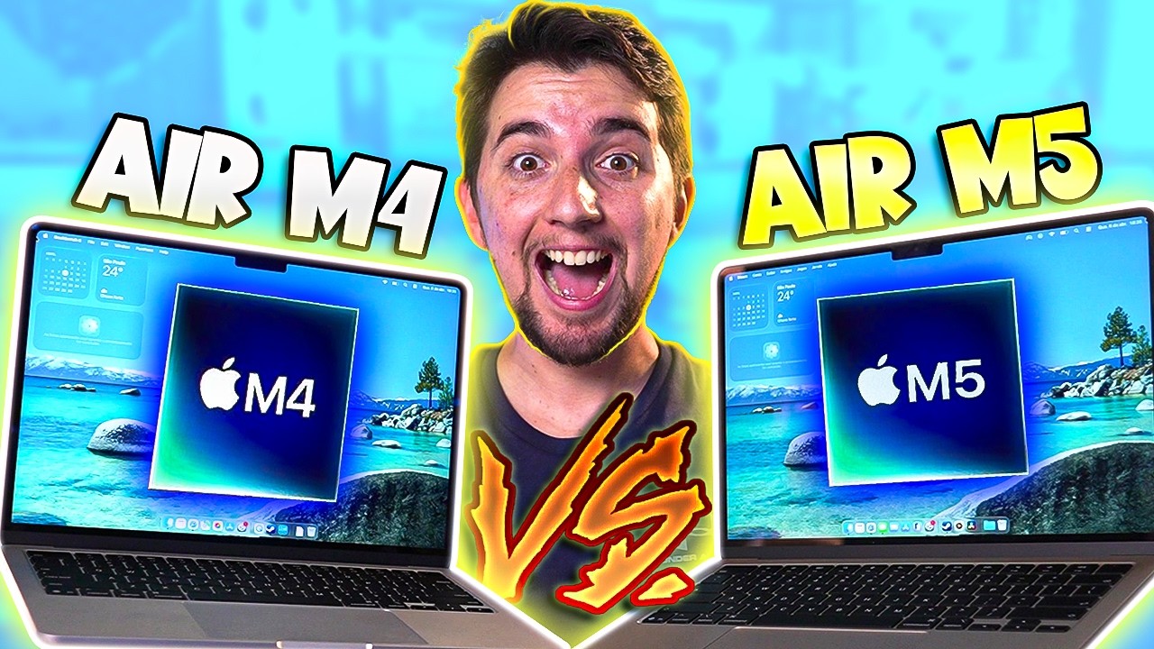 VALE A PENA PAGAR MAIS? MacBook Air M4 vs Air M5 - Qual comprar?