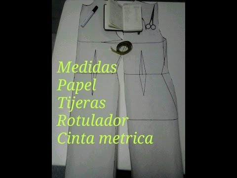 como hacer un vestido - Curso de patronaje, en este video aprendereis a hacer un patron basico de vestido, si teneis dudas, poneros en contacto conmigo aqui o en facebook, tambien p...