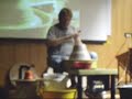 Chris Gustin at Tel-Hai 2007 Pottery Symposium