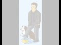 those excellent and cute picturepaintings were shameless taken from
http://community.livejournal.com/pantsketch/99256.html

this short clip may have spoilers...