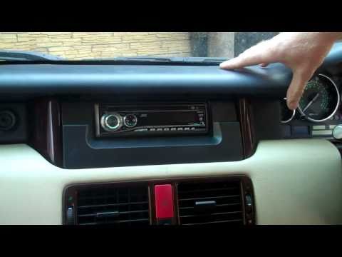 How to fit Single DIN stereo in Range Rover L322 HSE