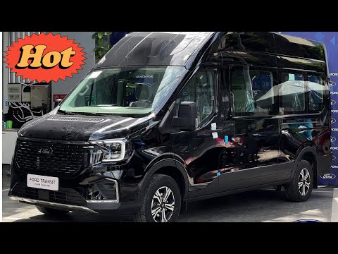 Ford Transit 16 Chỗ 2024 Hoàn Toàn Mới Đã Có Mặt Tại Sài Gòn Ford