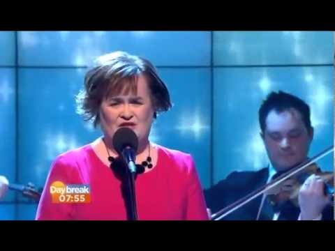 SUSAN BOYLE - PERFOMANCE Daybreak and Lorraine shows