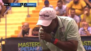 Masters Pétanque 2018 5E 1er demi finale à Clermont Ferrand