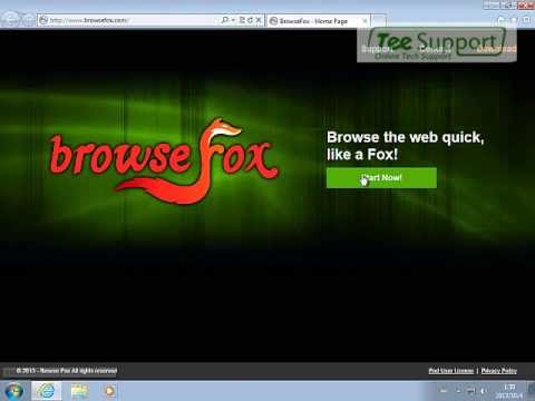 how to remove browsefox