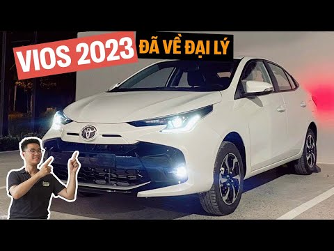 Cận cảnh Toyota Vios 2023 đã về tới đại lý: Đẹp hơn trong ảnh, thêm nâng cấp, giá dự kiến không đổi