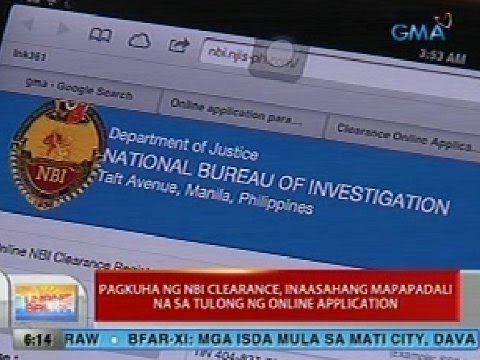 how to apply for nbi clearance