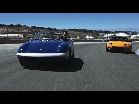 1967 Lotus Elan and Mazda MX-5 Super 20 Concept – CAR and DRIVER