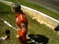 Crash at Phoenix Intl Raceway during the CART PPG Indy Car World Series race