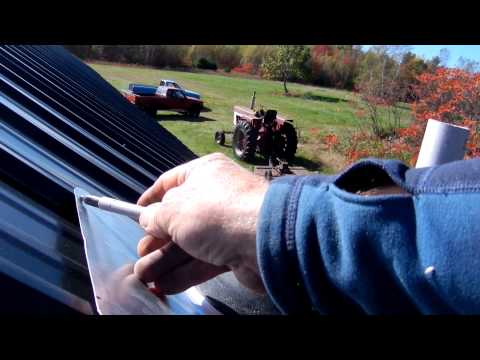 how to vent a metal roof