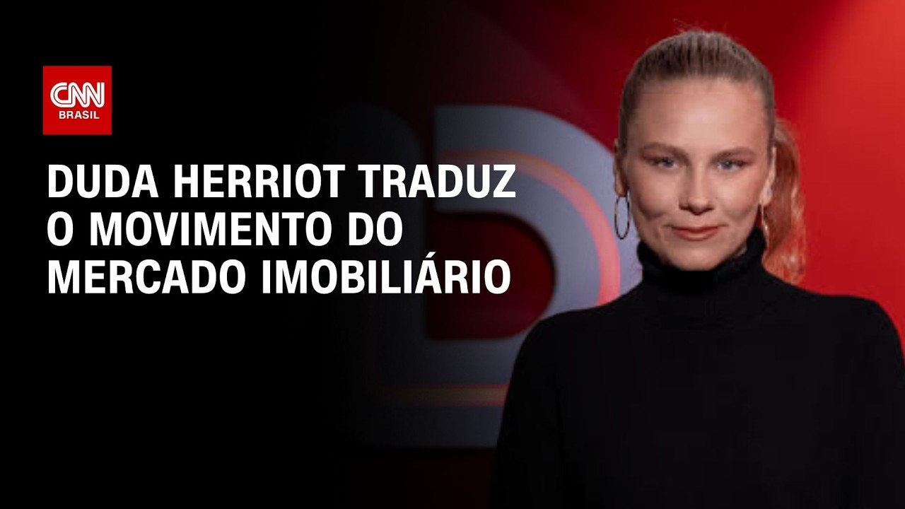 Duda Herriot chega à CNN para comentar o mercado imobiliário de forma descomplicada | LIVE CNN