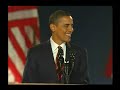 Barack Obama Grant Park Nov 4th Victory Speech Part 1