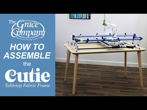 Cutie Tabletop Fabric Frame Assembly Instructions