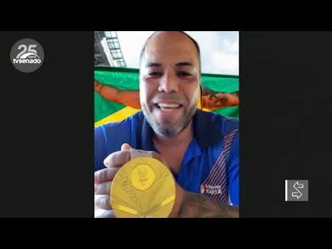 Atletas paralímpicos que representaram o Brasil na Olimpíada de Tóquio ganham homenagem