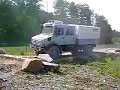 Unimog at museum testtrack