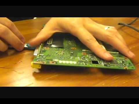 desoldering - In this video I show how to de-solder a power jack from a laptop motherboard.