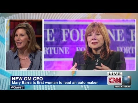 NEW - Fortune's Leigh Gallagher shares her insights on GM's new CEO. More from CNN at http://www.cnn.com/