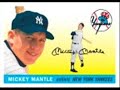 Mickey Mantle Card Tribute