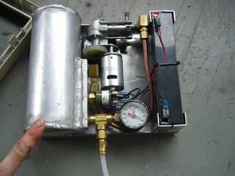 My DIY Mini Portable 12V Air Compressor