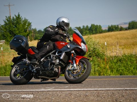 2014 Aprilia Mana 850 GT - Sport-Touring Shootout Part 1 - MotoUSA