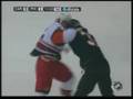 Trevor Gillies vs Riley Cote Sep 27, 2008