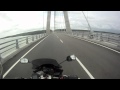 Passing by Sungai Johor Bridge along E22 Senai-Desaru Highway