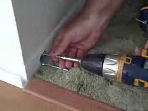 how to fit a b&q bi fold door
