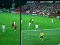 DVSC - Karagandy Leandro szabadrúgása