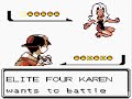 Pokemon Silver (Game Boy Color) Elite Four Pokemon Silver (Game Boy Color) Elite Four