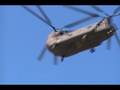 2 CH-47 Chinook's arrive for Aviation Nation 2008.