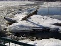 Ice Jam on the Grand River.  Grand Rapids, MI 2005
