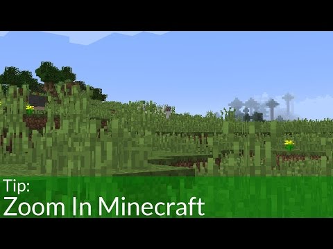 how to zoom in minecraft