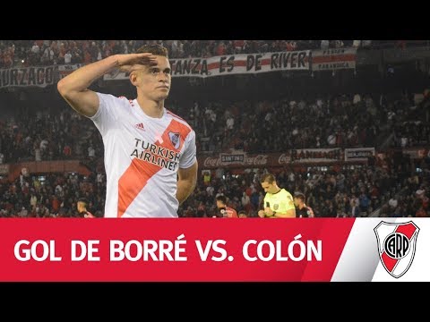 Remate de Quintero y una definición de Borré que ponía el 2-0 en el Monumental