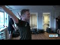 Radio 100FM - Lars Johanssons sidste tr�ning hos SATS