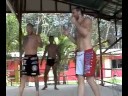 UFC Fighters Jon Fitch and Brodie Farber: Muay Thai Training Thailand