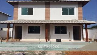 CASA COM DOIS QUARTOS EM ITAIPUAÇU R$ 175.000,00