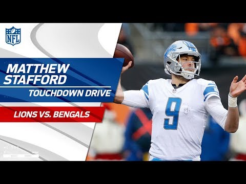 Video: Matthew Stafford & Co. Take the Lead on TD Drive vs. Cincy! | Lions vs. Bengals | NFL Wk 16