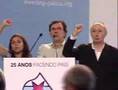 25 aniversario do BNG: Canto do Himno Nacional Galego