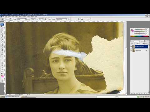 how to repair old photos in photoshop