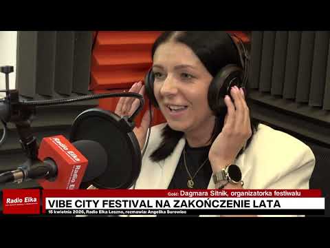Vibe City Festival na zakończenie lata w Lesznie - 5... :: Połowa kwietnia, a my już myślimy o końcu wakacji... 5 września szykujcie się na Vibe City Festival na Lotnisku w Lesznie, które zamieni się w pulsujące serce muzyki. Naszym gościem jest Dagmara Sitnik, współorganizatorka tego wielkiego wydarzenia - słuchajcie uważnie!