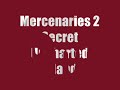 Mercenaries 2 secret uncharted island