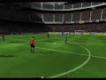 FIFA 09- Messi goal, world class, half line