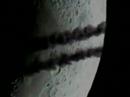 Plane flies in front of Moon!