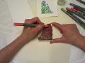 Watercolor effects with Markers Watercolor effects with Markers