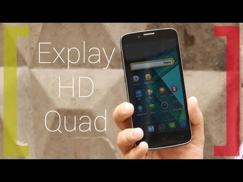 Обзор Explay HD Quad (blue)