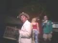 Adventurers Club - Otis models his new line (early 2000s)