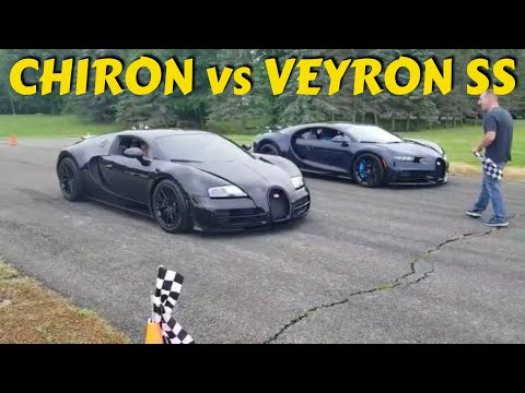 Bugatti Veyron SS Vs Bugatti Chiron