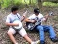 Dueling Banjos-Andrew and Mark